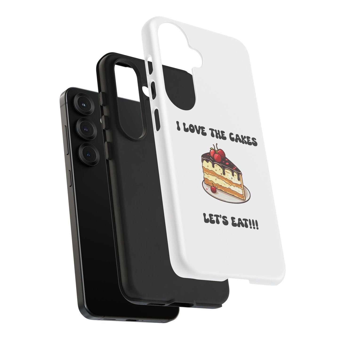 I Love the Cakes Phone Case, BBW Lover, Custom Tough Cases