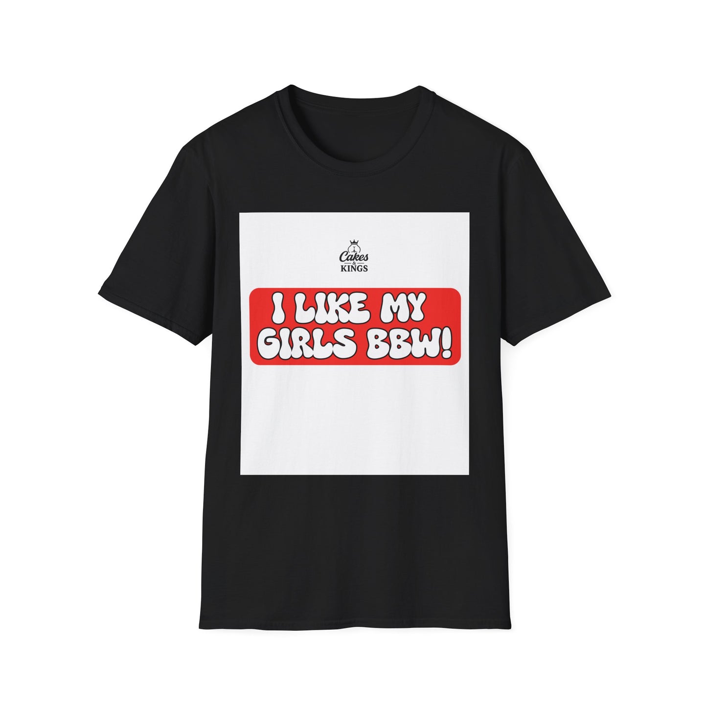 Fun and Playful Unisex Softstyle T-Shirt - 'I Like My Girls BBW' | Casual Wear, Gift for Friends, Humor Tee, Pride Celebration, [...]