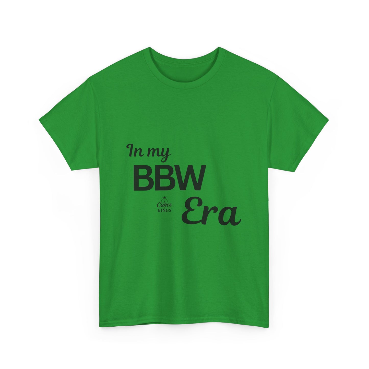 Unisex Cotton Tee - 'In my BBW Era' Shirt, Casual Fashion, Plus Size Apparel, Gift for Body Positivity, Trendy Outfit