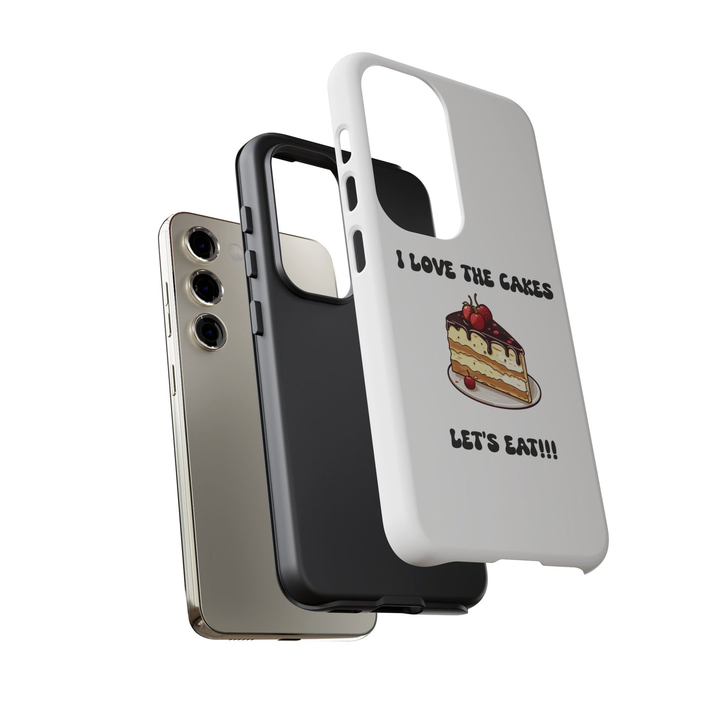 I Love the Cakes Phone Case, BBW Lover, Custom Tough Cases