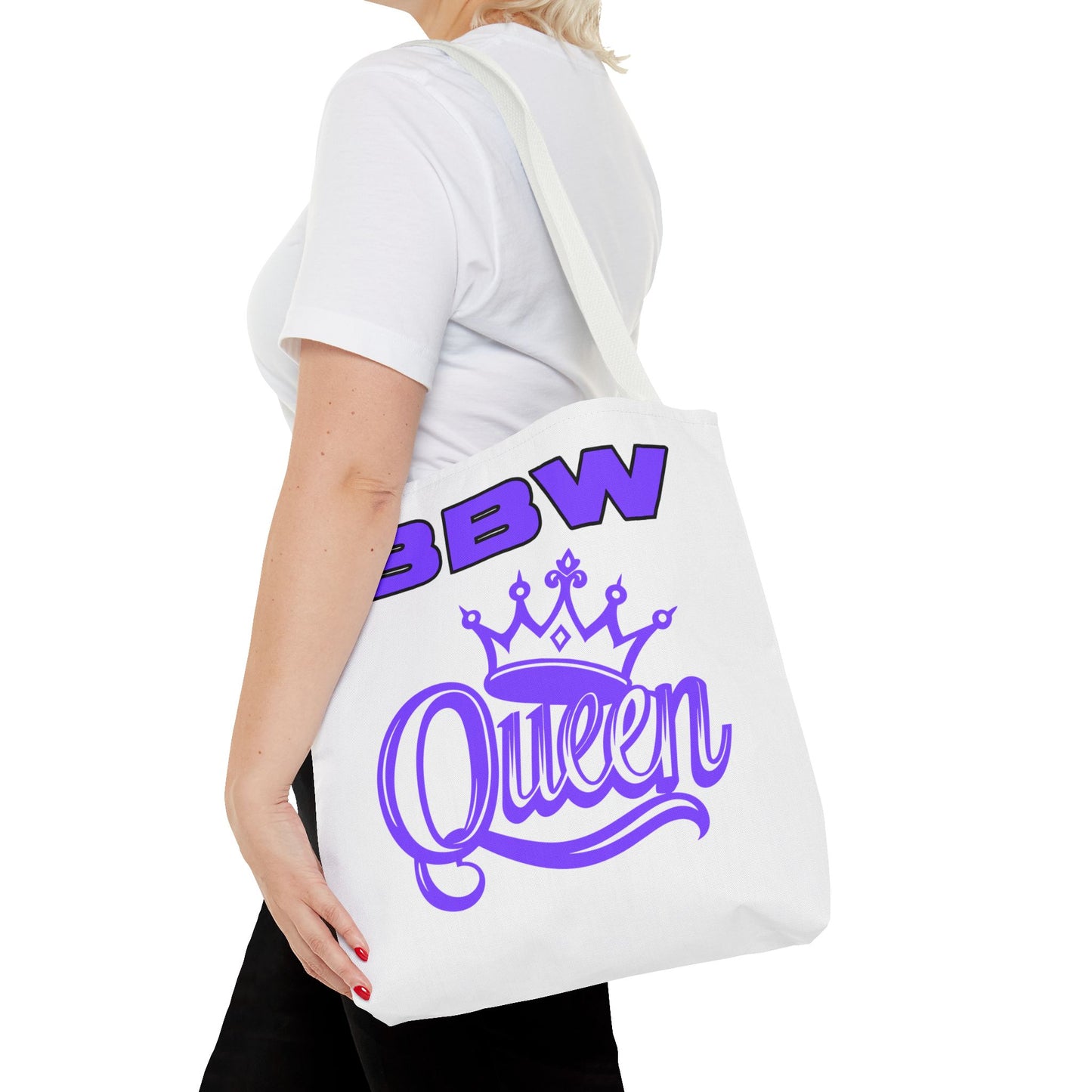 BBW Queen Tote Bag - Stylish Carryall for BBW Lovers, Birthday Gifts,  Trendy Tote, Queen Accessories, Funny Bags