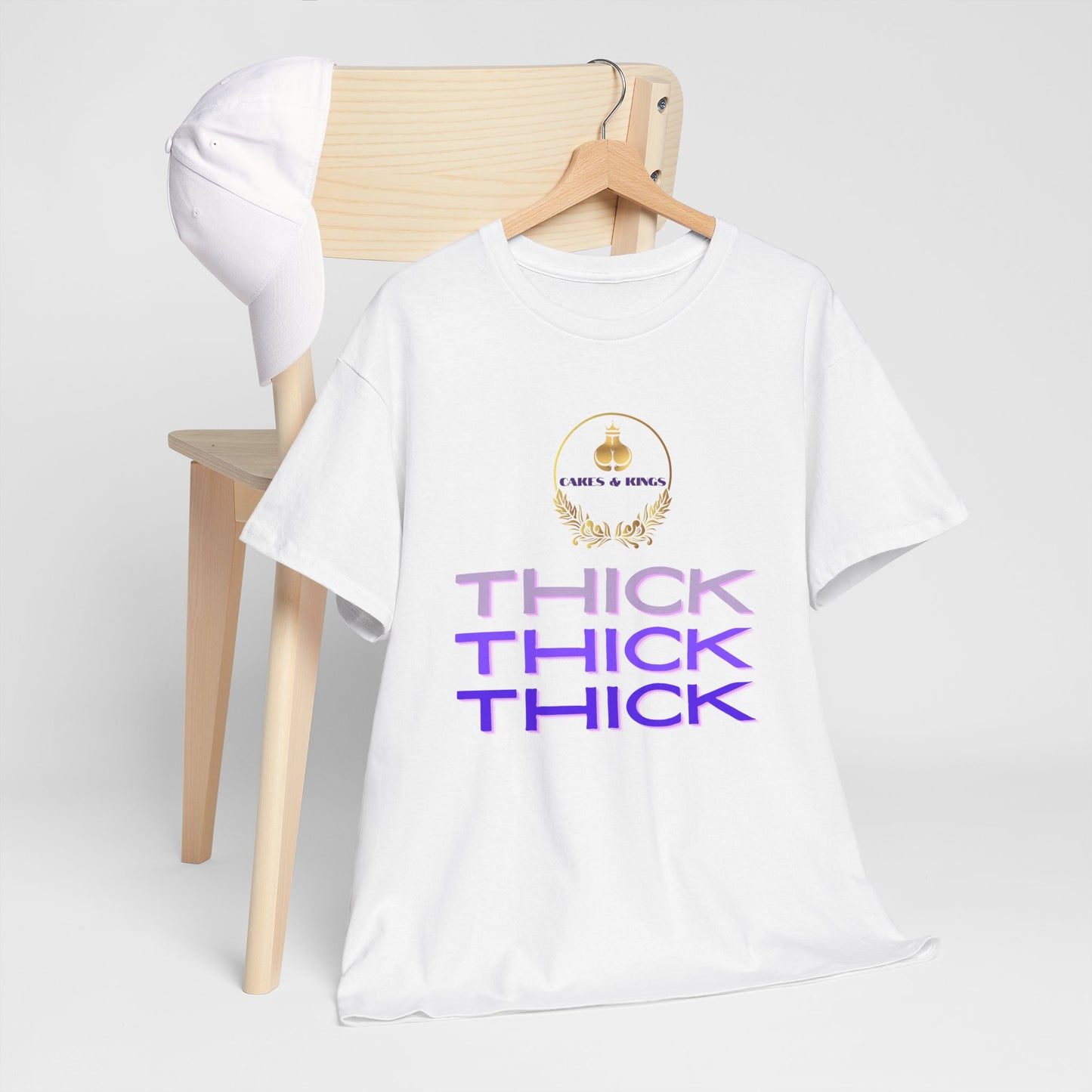Thick Vibes Unisex Tee for Bold Statements, Casual Wear, Gift for Friends, Birthday Celebrations, Streetwear Style