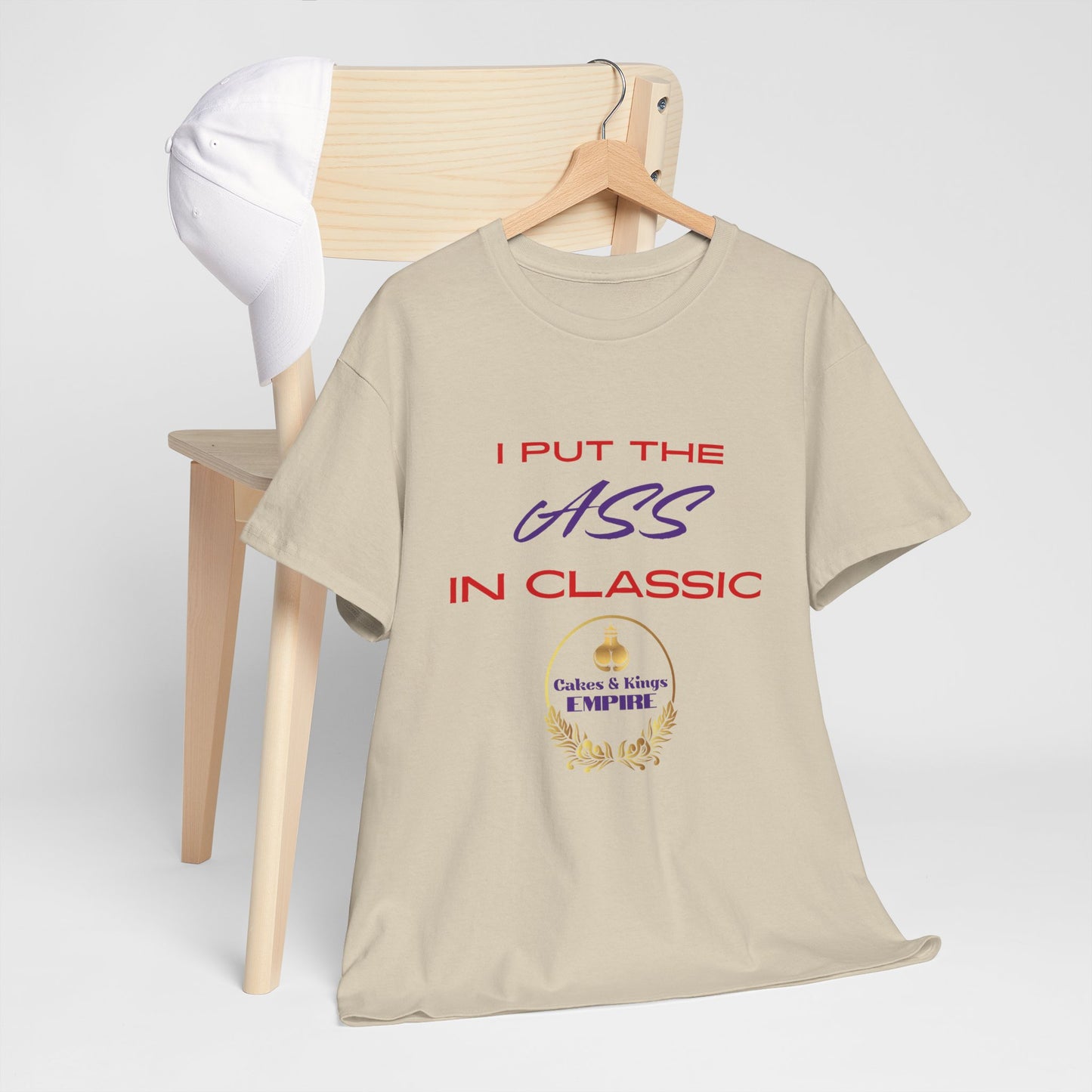 Unisex Heavy Cotton Tee - I Put the Sass in Classic, Casual Style, Gift for Friends, Trendy T-Shirt, Everyday Wear, Unique Apparel