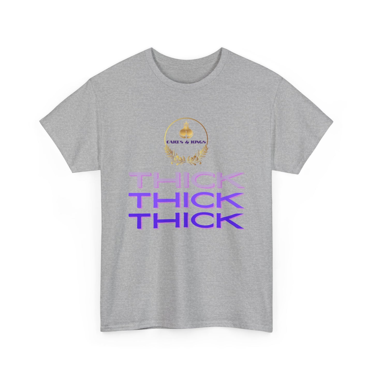 Thick Vibes Unisex Tee for Bold Statements, Casual Wear, Gift for Friends, Birthday Celebrations, Streetwear Style