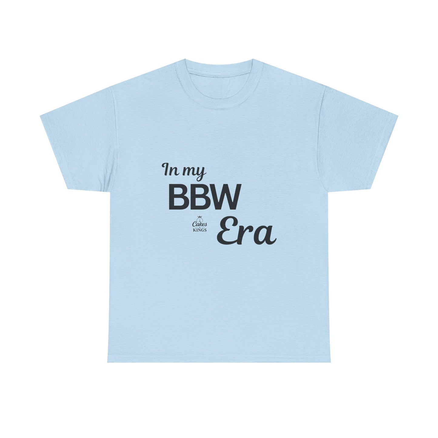 Unisex Cotton Tee - 'In my BBW Era' Shirt, Casual Fashion, Plus Size Apparel, Gift for Body Positivity, Trendy Outfit