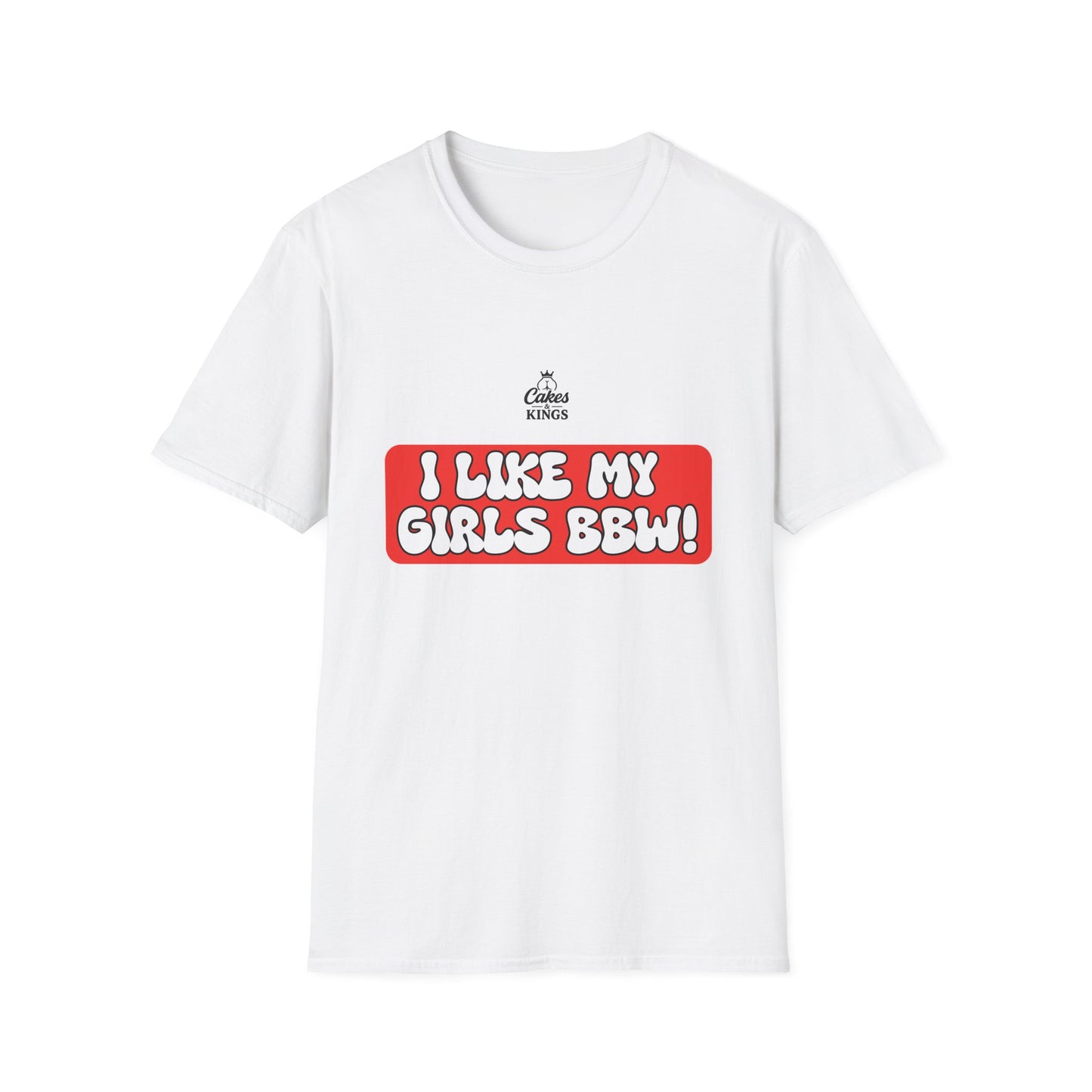Fun and Playful Unisex Softstyle T-Shirt - 'I Like My Girls BBW' | Casual Wear, Gift for Friends, Humor Tee, Pride Celebration, [...]