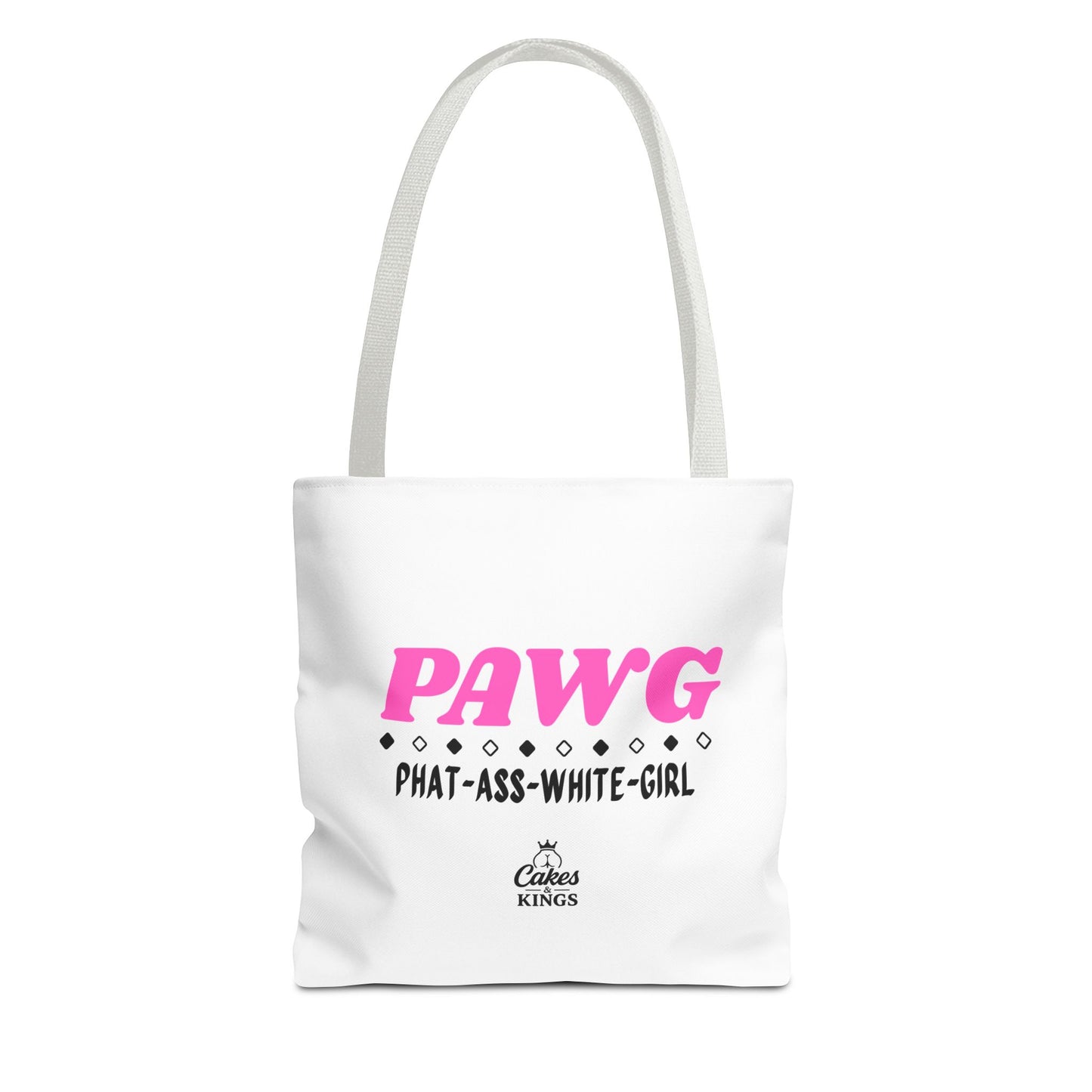 Trendy Tote Bag - PAWG Design, Fun Gift for Friends, Stylish Everyday Bag, Cute Travel Accessory, Perfect for Parties, Beach Day
