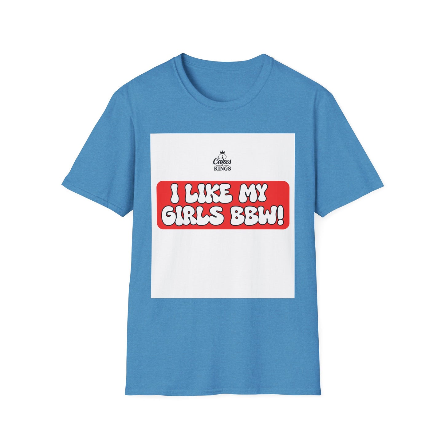 Fun and Playful Unisex Softstyle T-Shirt - 'I Like My Girls BBW' | Casual Wear, Gift for Friends, Humor Tee, Pride Celebration, [...]