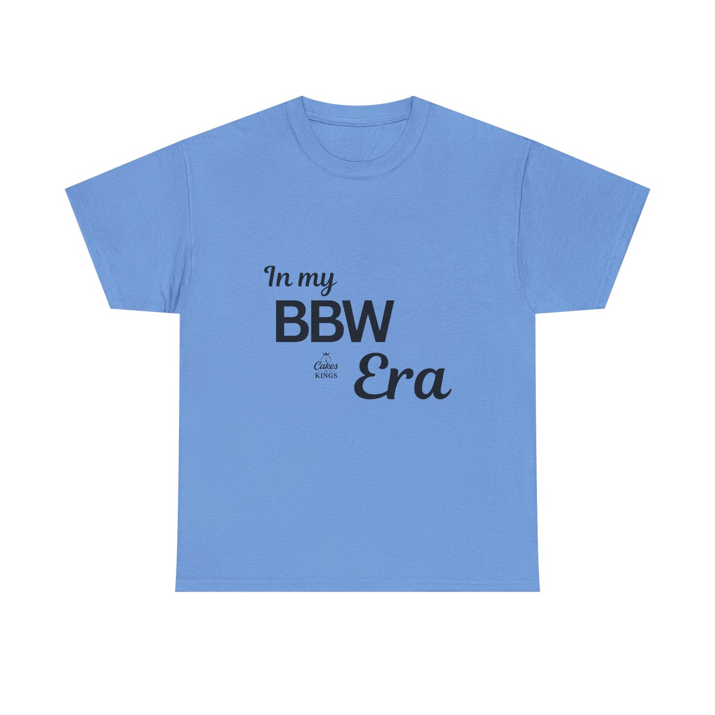 Unisex Cotton Tee - 'In my BBW Era' Shirt, Casual Fashion, Plus Size Apparel, Gift for Body Positivity, Trendy Outfit