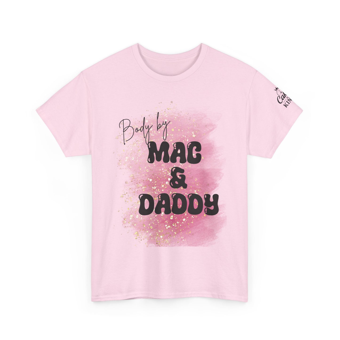 Body by Mac & Daddy - Unisex Heavy Cotton Tee, Casual Shirt, Gift for Him/Her, Summer Outfit, Funny T-Shirt, Trendy Fashion