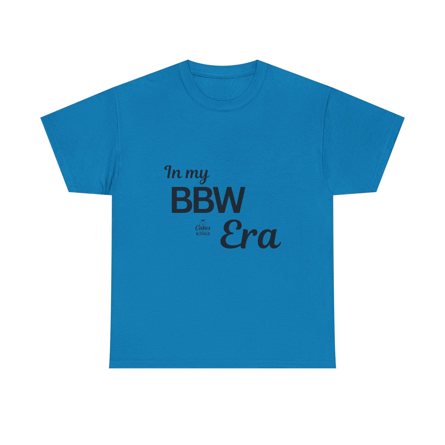 Unisex Cotton Tee - 'In my BBW Era' Shirt, Casual Fashion, Plus Size Apparel, Gift for Body Positivity, Trendy Outfit