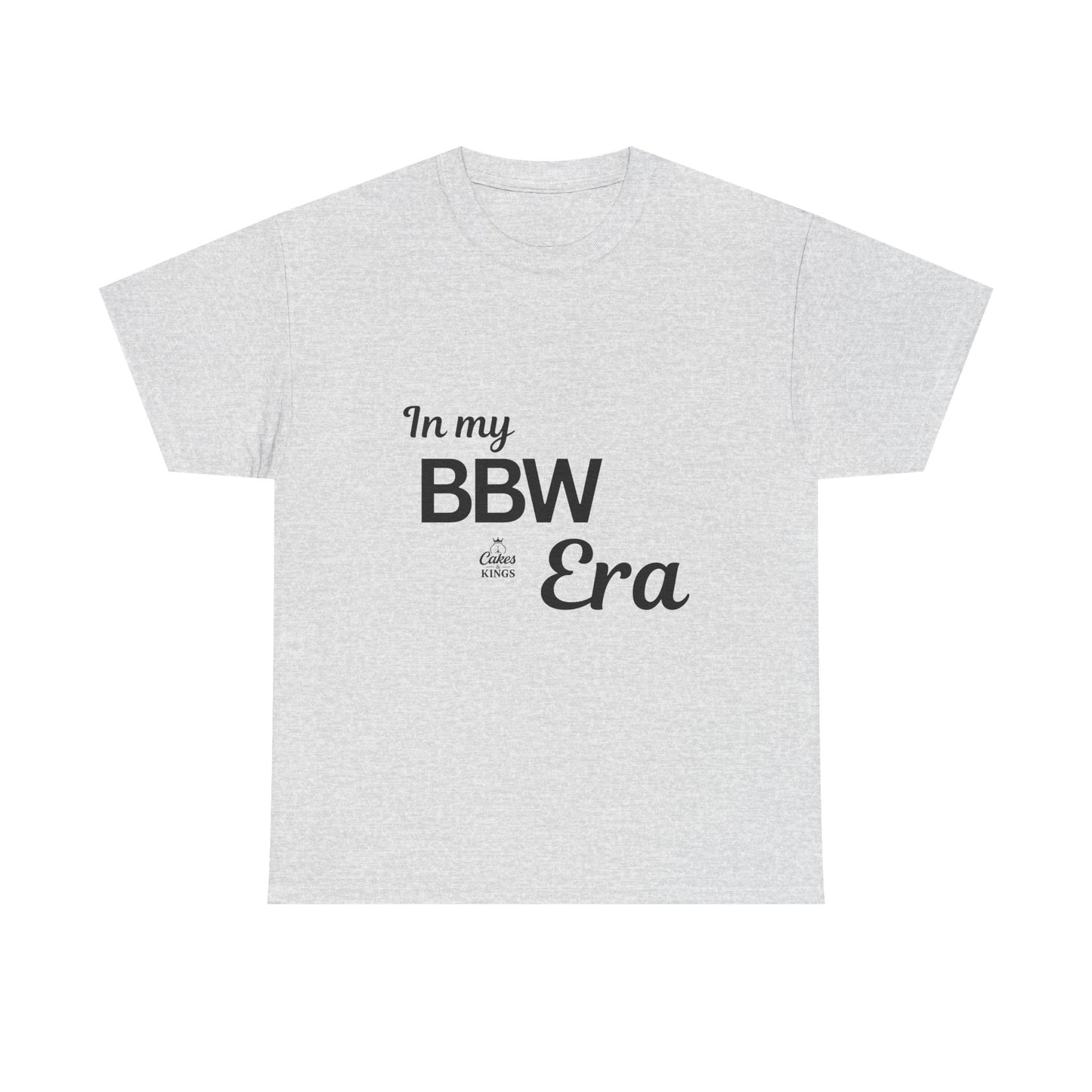 Unisex Cotton Tee - 'In my BBW Era' Shirt, Casual Fashion, Plus Size Apparel, Gift for Body Positivity, Trendy Outfit