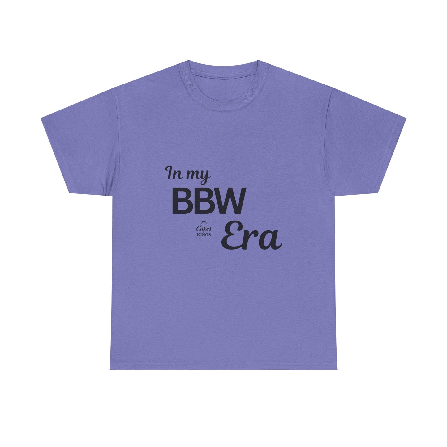 Unisex Cotton Tee - 'In my BBW Era' Shirt, Casual Fashion, Plus Size Apparel, Gift for Body Positivity, Trendy Outfit