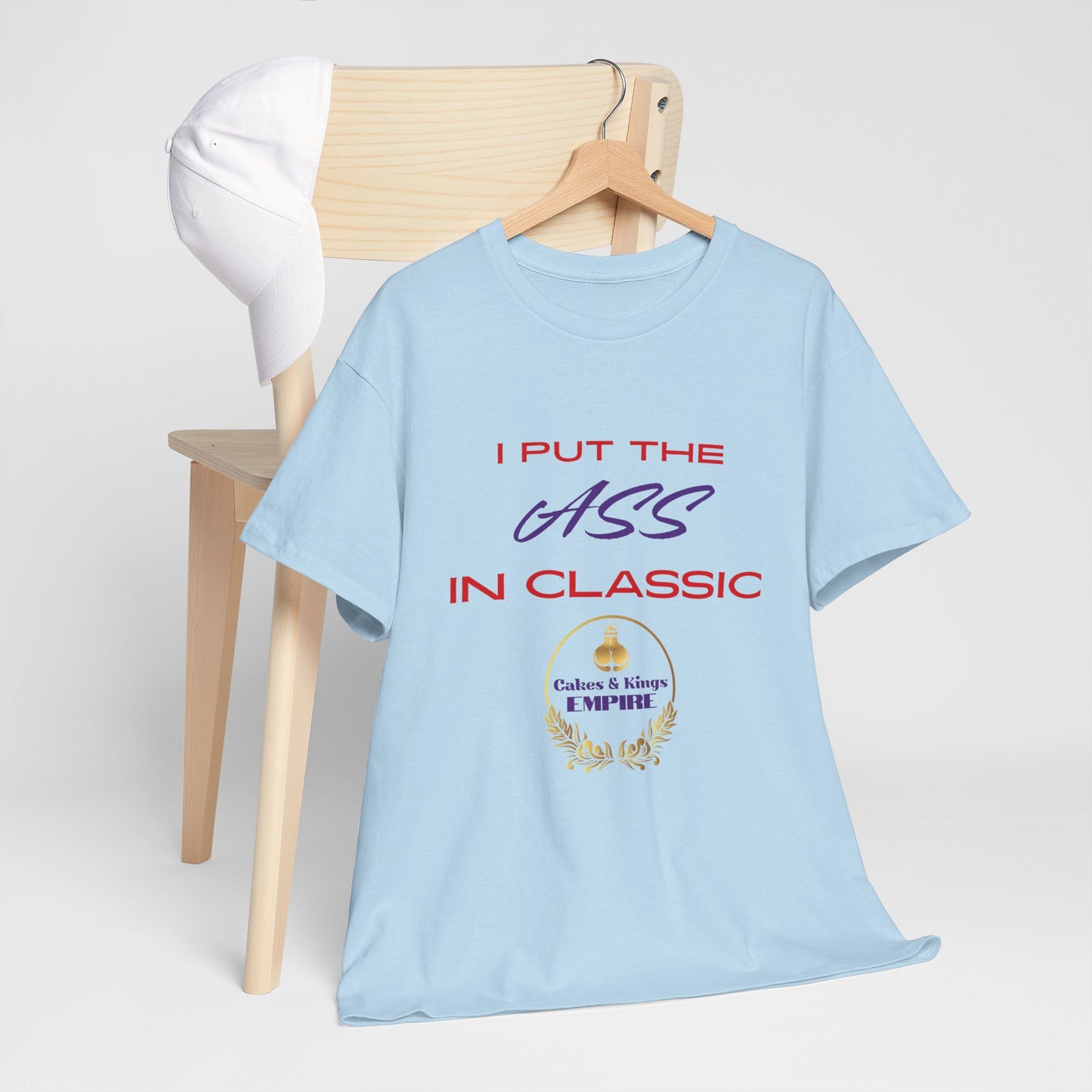 Unisex Heavy Cotton Tee - I Put the Sass in Classic, Casual Style, Gift for Friends, Trendy T-Shirt, Everyday Wear, Unique Apparel