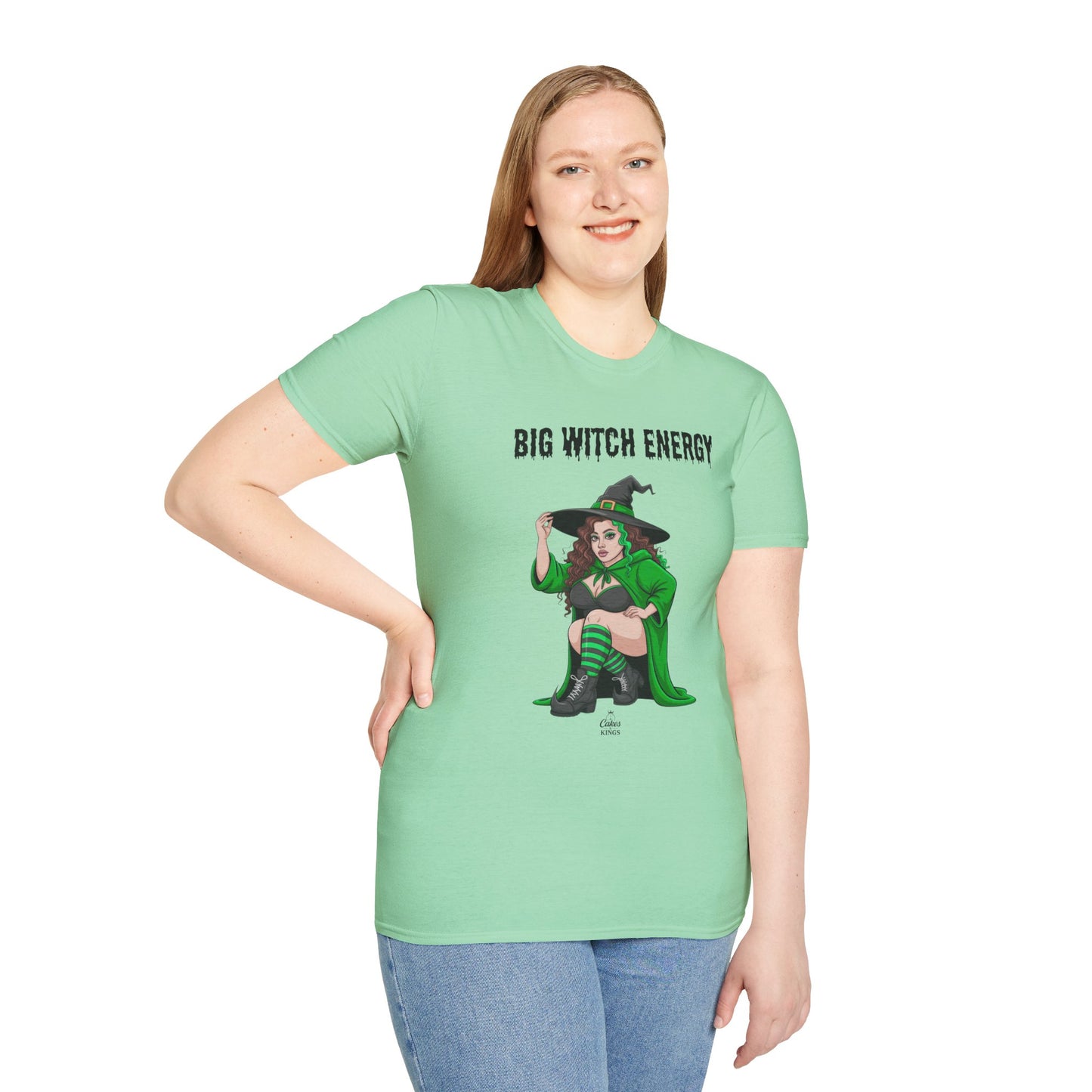 Big Witch Energy Unisex T-Shirt, Halloween Shirt, Witchy Tee, Gift for Her, Spooky Season Fun